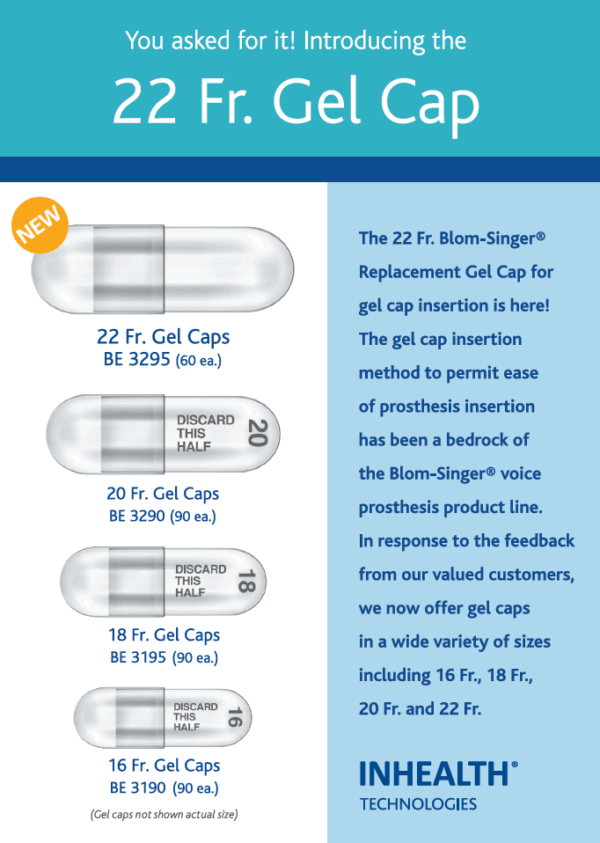 BLOM-SINGER REPLACEMENT GEL CAPS FOR VOICE PROSTHESIS - Image 2