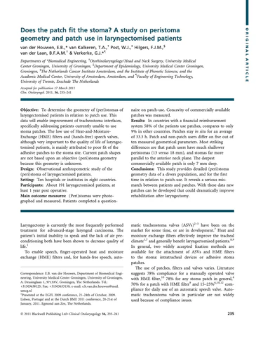 Clinical_Otolaryngology_-_2011_-_van_der_Houwen_-_Does_the_patch_fit_the_stoma_A_study_on_peristoma_geometry_and_patch_use_480x480